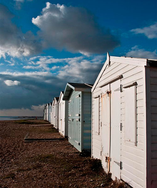 Beach Huts at Bulverhythe