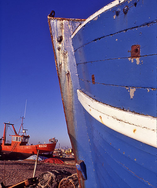 Fishing Boats at The Stade