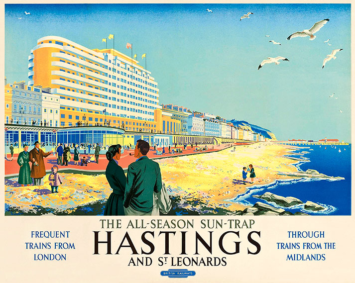 Hastings & St Leonards British Rail Poster