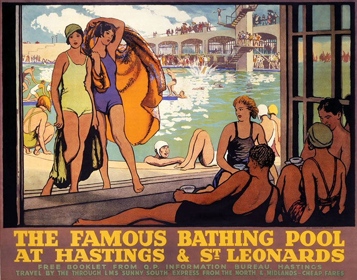LMS Bathing Pool Poster