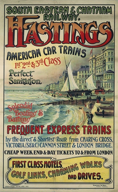 SECR Railway Poster