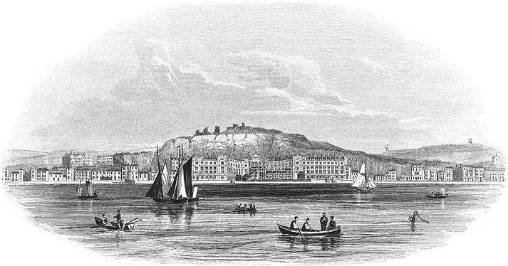 Hastings from the Sea
