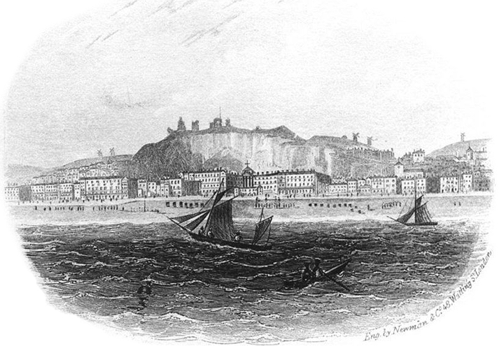 Hastings from the Sea