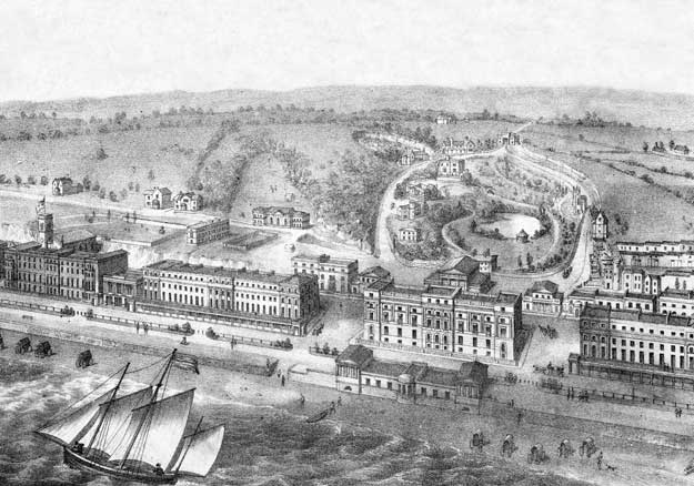 Burtons' St Leonards Etching