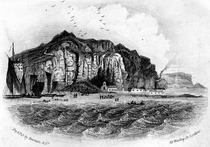 East Cliff from the Sea