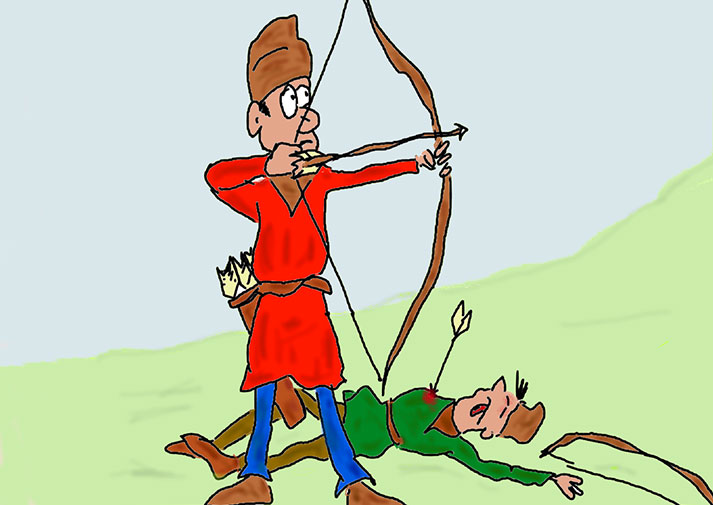 Battle of Hastings - Saxons on Top