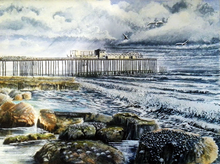 Hastings Pier Remains