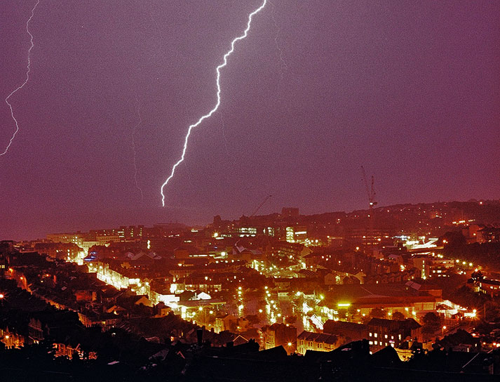 Storm over Hastings