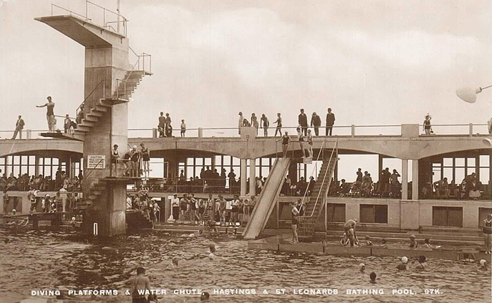 Bathing Pool Diving Platforms
