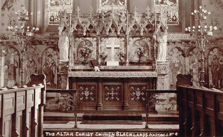 Blacklands Church Interior