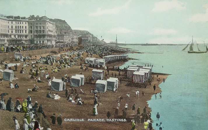 Beach at Carlisle Parade