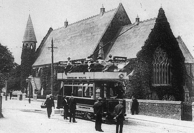 Christ Church & Tram
