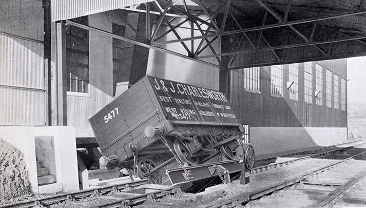 Power Station Coal Wagon Tipper