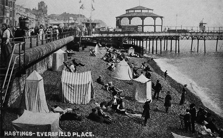 Beach at Eversfield Place