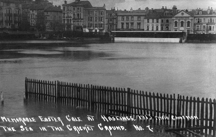 Flooded Cricket Ground