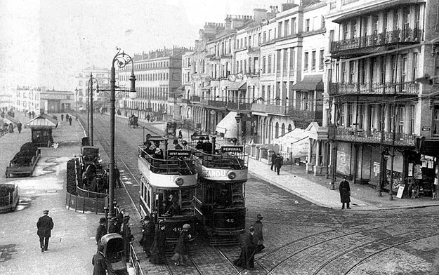 Trams at Grand Parade