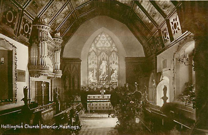 Church in the Wood Interior