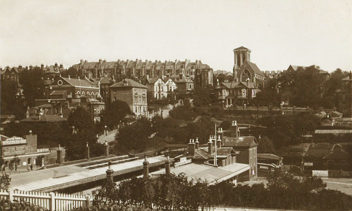 Overlooking Warrior Square Station