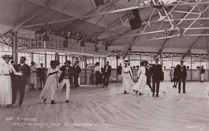 Roller Rink at St Leonards Pier
