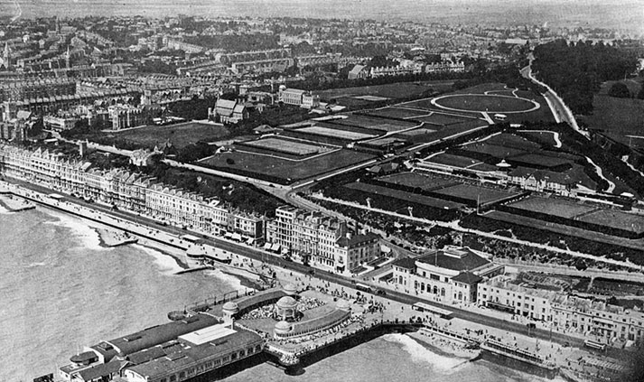 White Rock & Bowling Greens Aerial