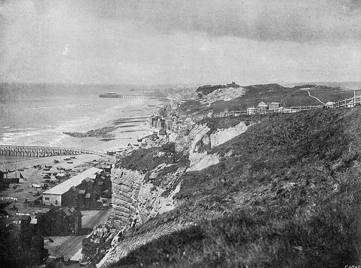 Hastings from East Hill Cliff