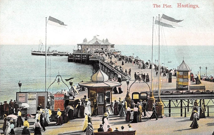 Hastings Pier & Steamer