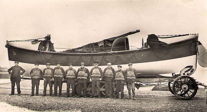 Hastings Lifeboat and Crew
