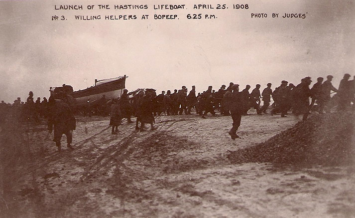 Lifeboat Charles Arkcoll Launch at BoPeep