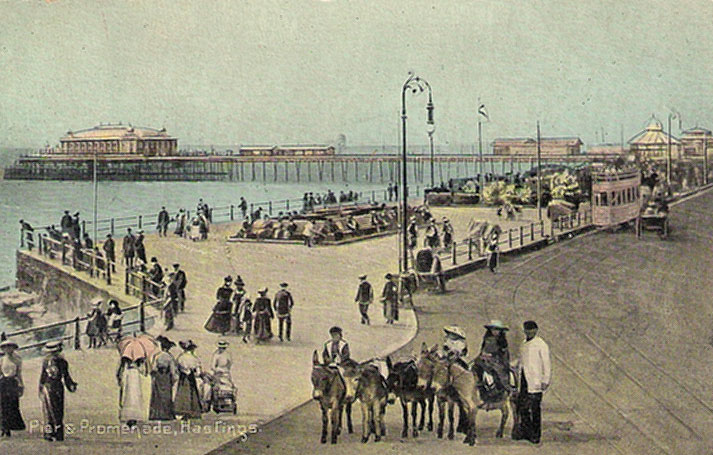 Pier, Promenade and Donkeys