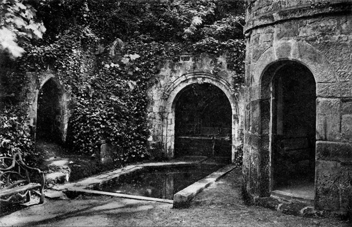 Mock Roman Baths at Summerfields School