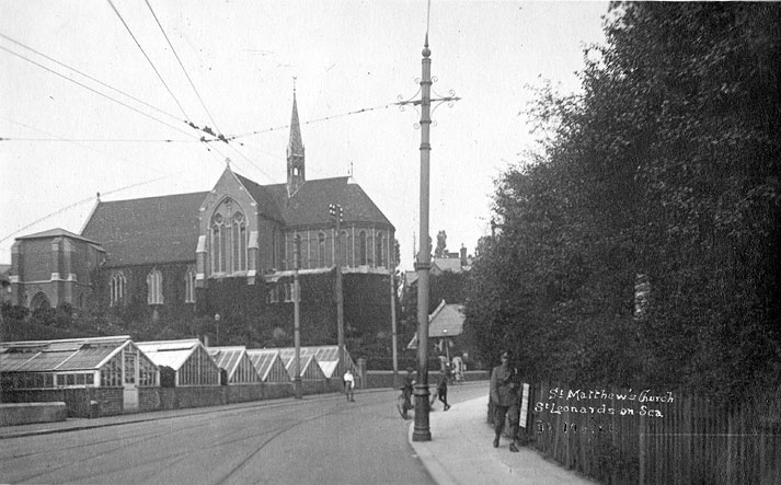 St Matthews Church and Greenhouses