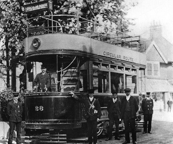 Tram Car 28 at Silverhill
