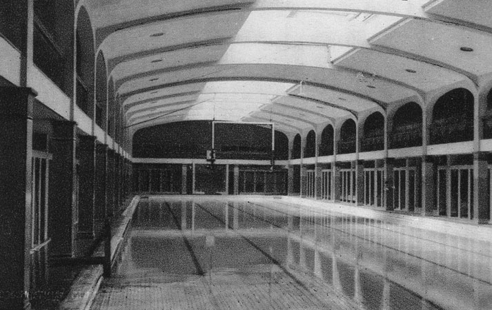 Inside White Rock Baths