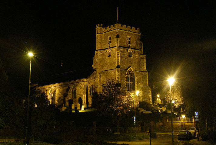 All Saints Church at Night