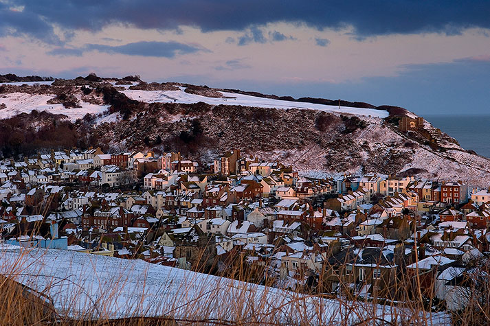Snowy Sunrise from West Hill