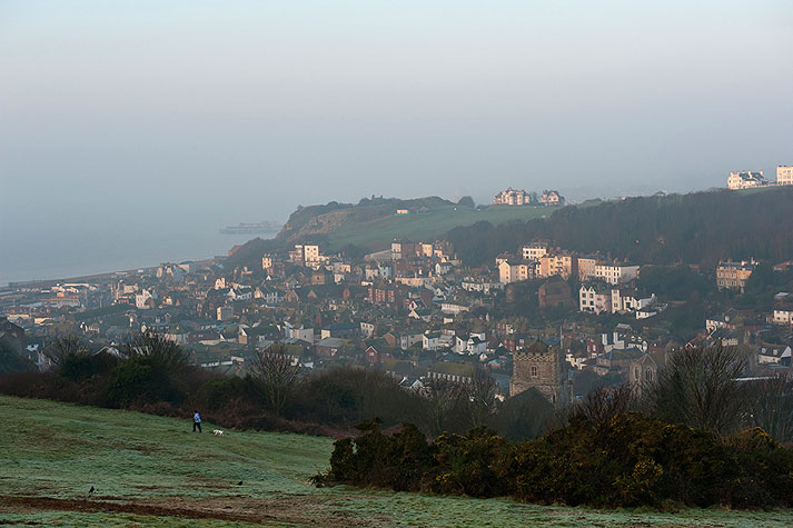 Winter Sunrise from East Hill