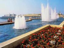 Pier from the White Rock Fountains