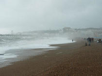 Beach Fishing in Rough Seas