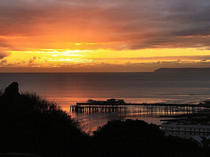 Sunset from Hastings Castle