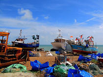 Boats on the Beach