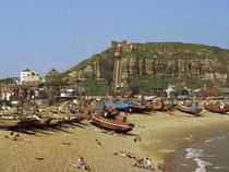 Fishing Boats and East Hill