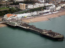 Burnt Hastings Pier