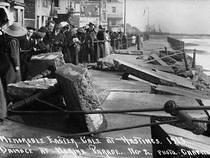 Easter Gale Seafront Damage