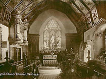 Church in the Wood Interior