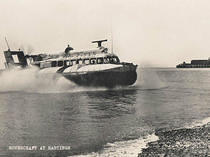 Hovercraft at Hastings Beach