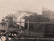St Leonards Pier Storm Damage