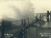 St Leonards Seafront Storm Damage