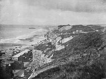 Hastings from East Hill Cliff