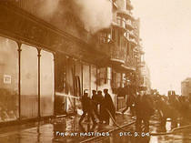 Fire at Mastin Brothers Shop