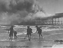 Hastings Pier Fire